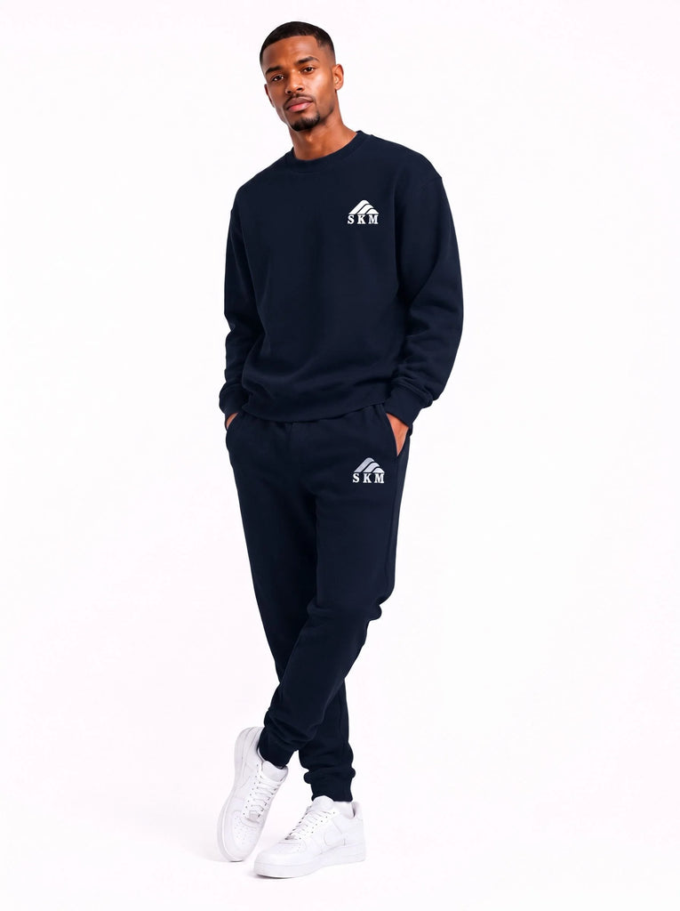 Men Crew Neck Tracksuit | SKM