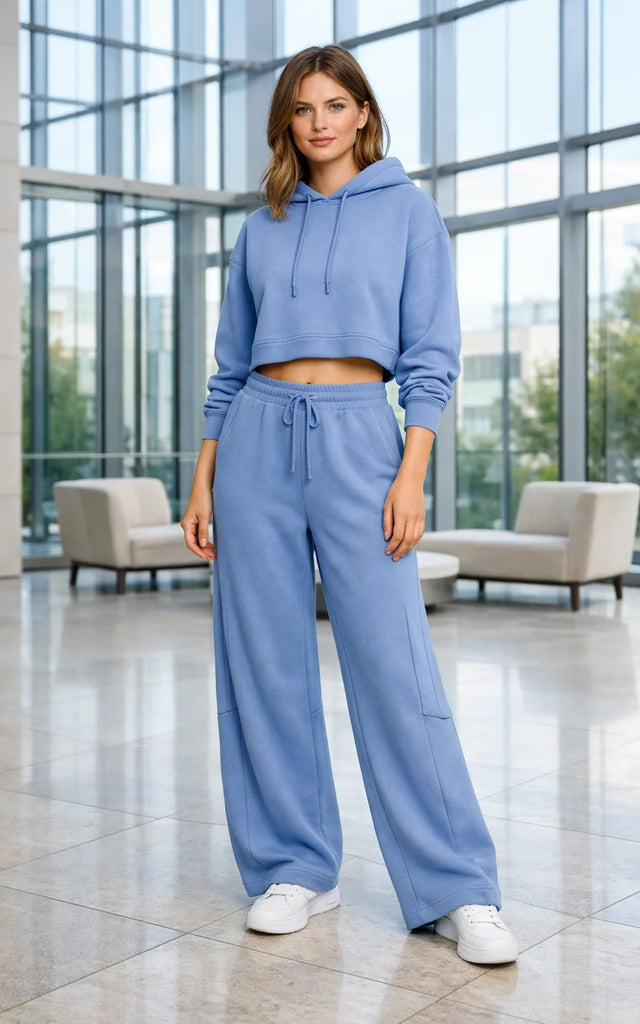 Crop Hoodie Tracksuit