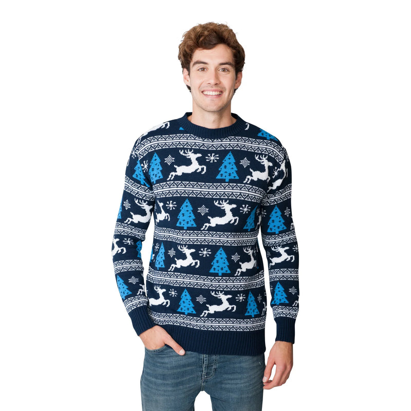 Funky Fairisle Blue(men)