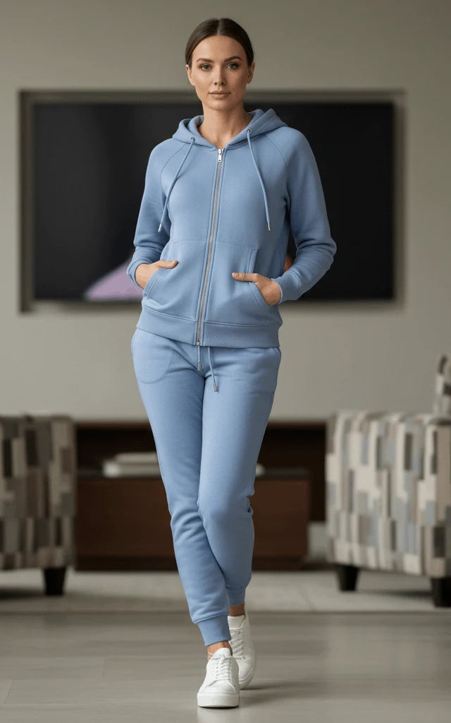 Zipper Hoodie Tracksuit