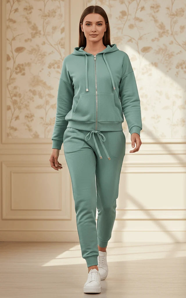 Zipper Hoodie Tracksuit