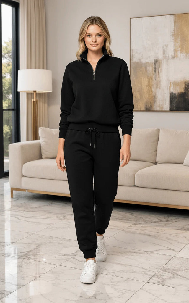 Quarter Zipper Tracksuit