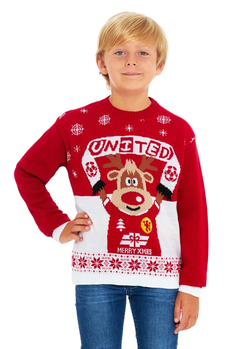 United Kids Christmas Jumper