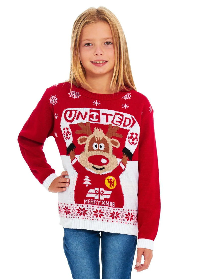 United Kids Christmas Jumper