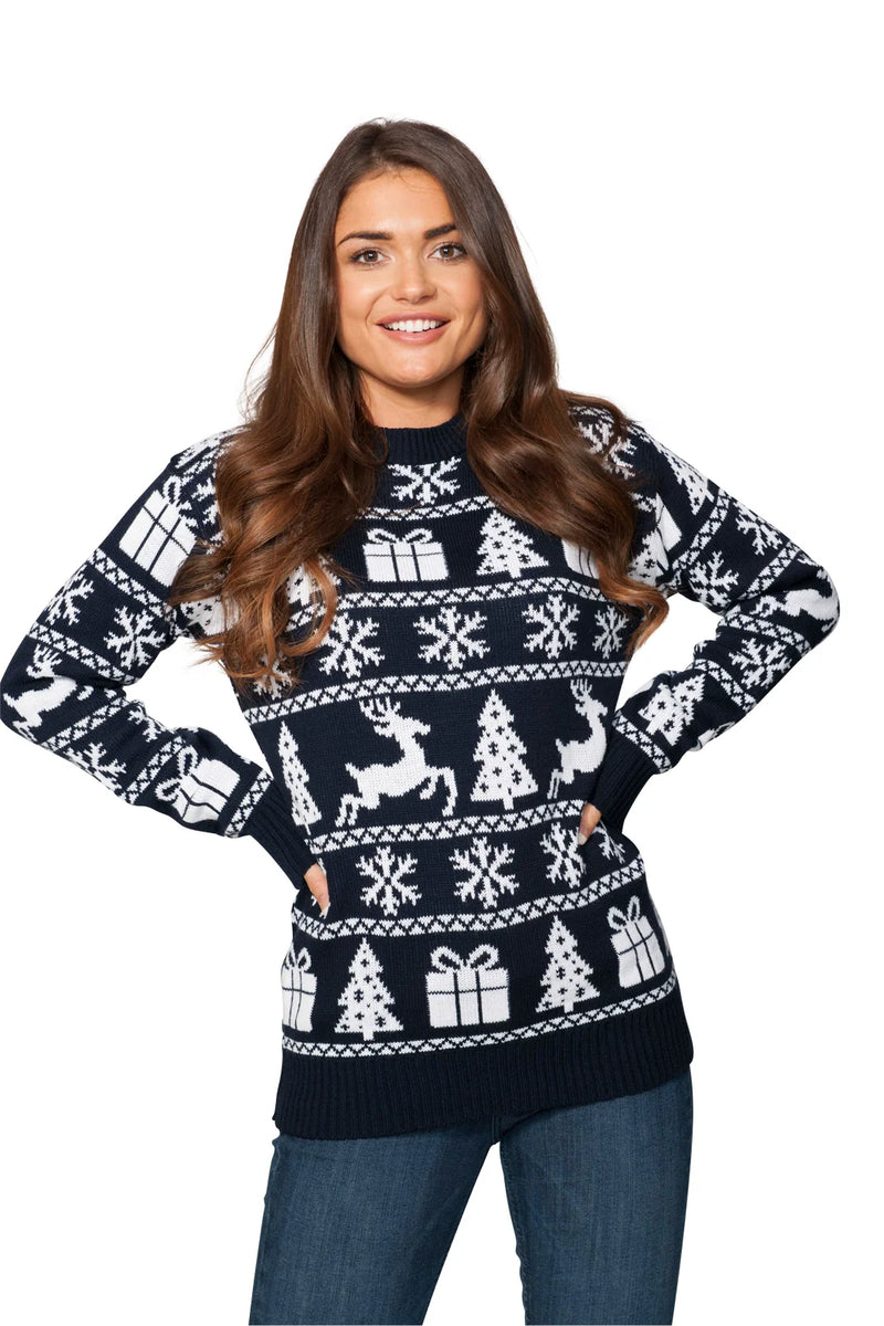 Fairisle Presents Navy (women)