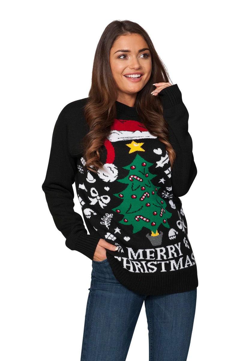 Santa Tree Black (women)