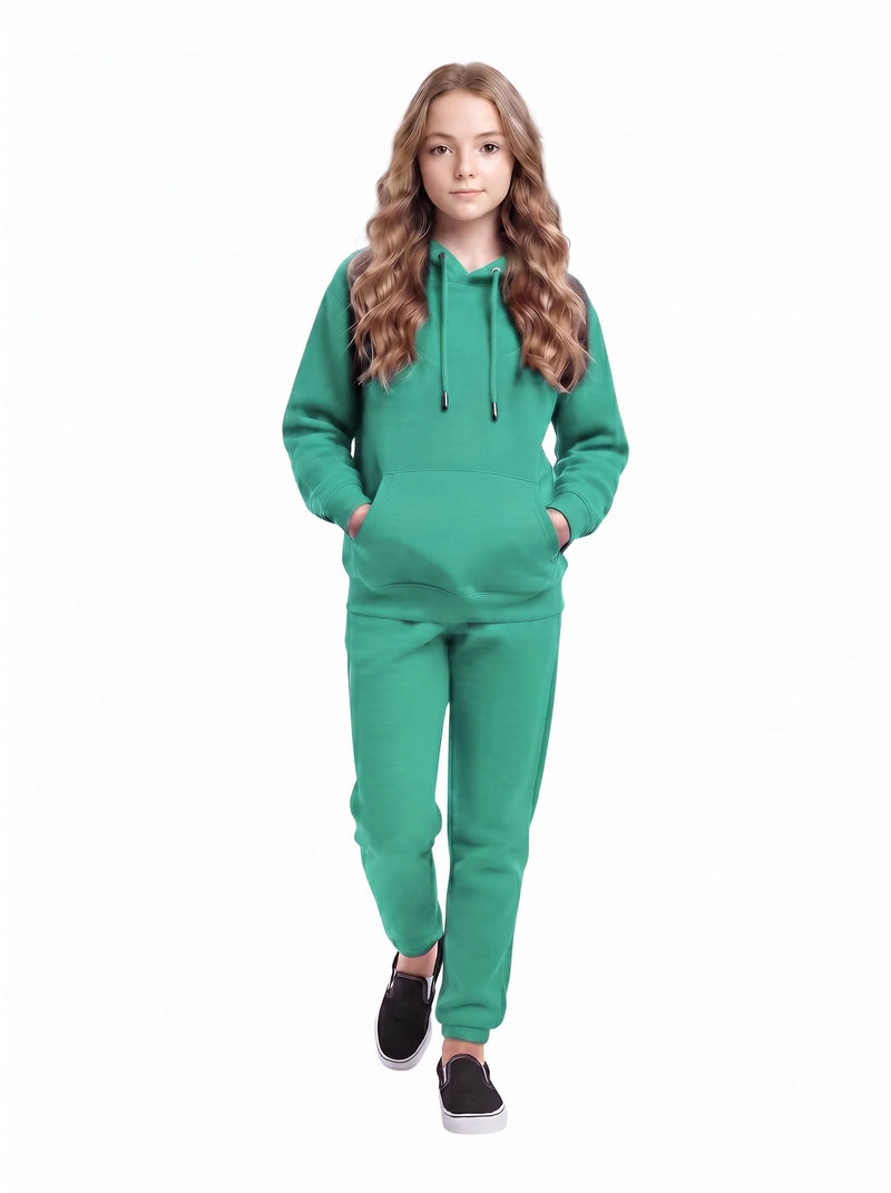 Girls Hoodie & Jogger Tracksuit | SKM