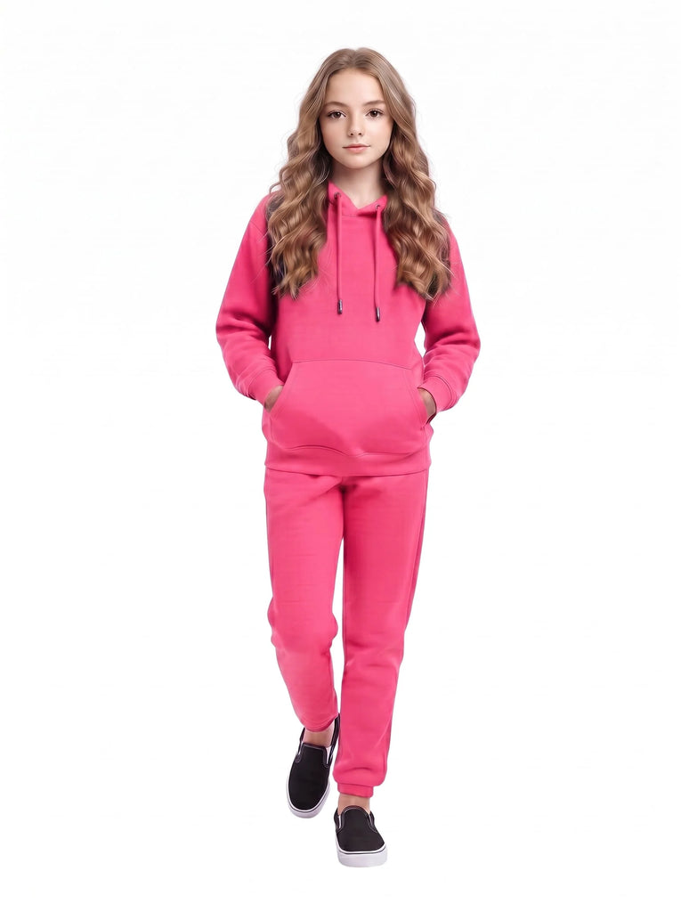 Girls Hoodie & Jogger Tracksuit | SKM
